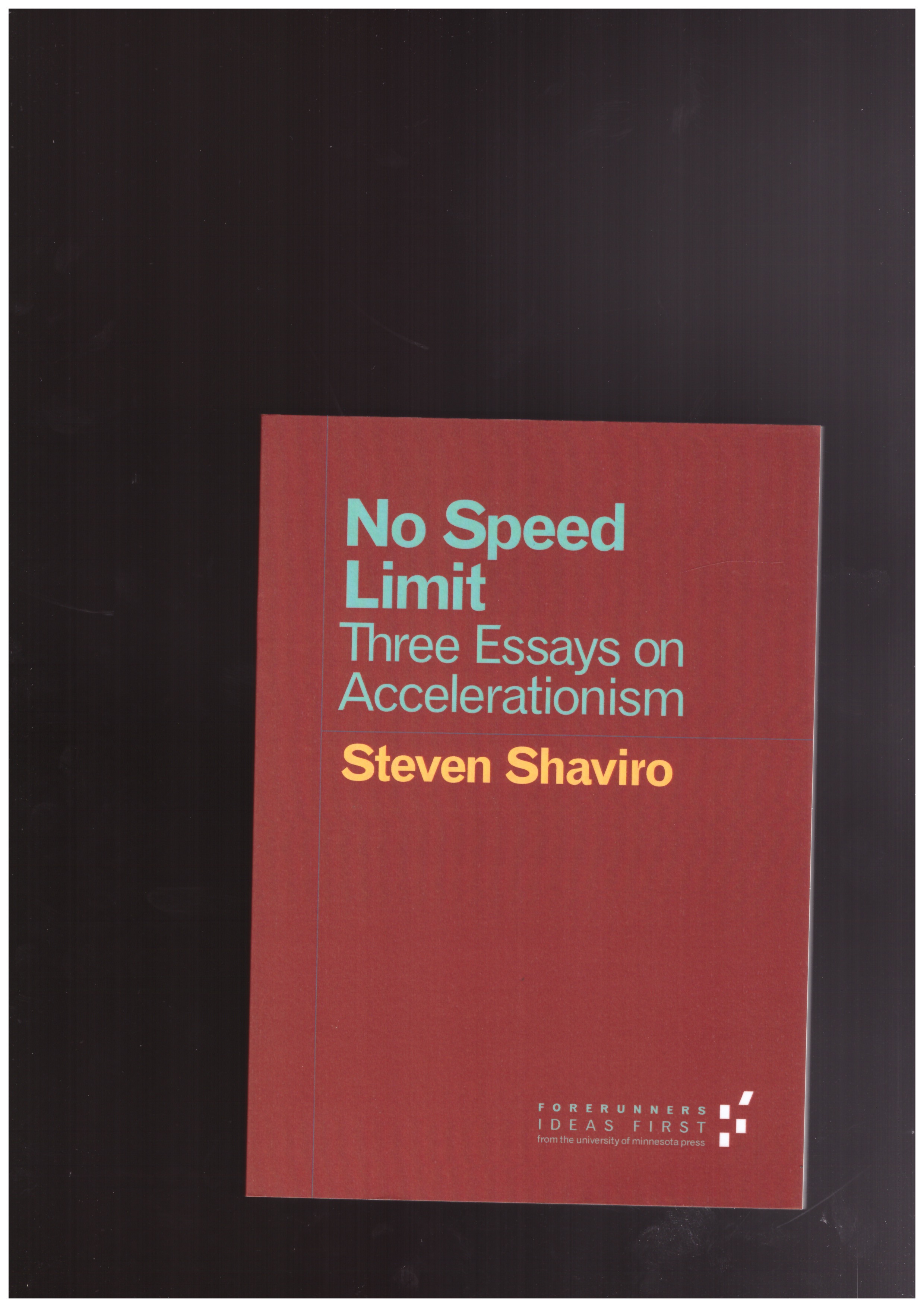 SHAVIRO, Steve - No Speed Limit
